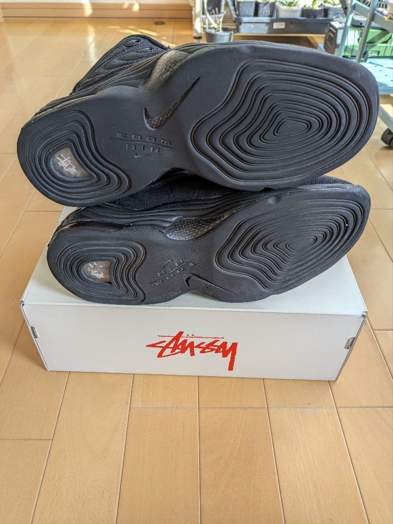 □建国記念日値下げ NIKE エアペニー2 stussy 27cm 紐・箱付き - メルカリ