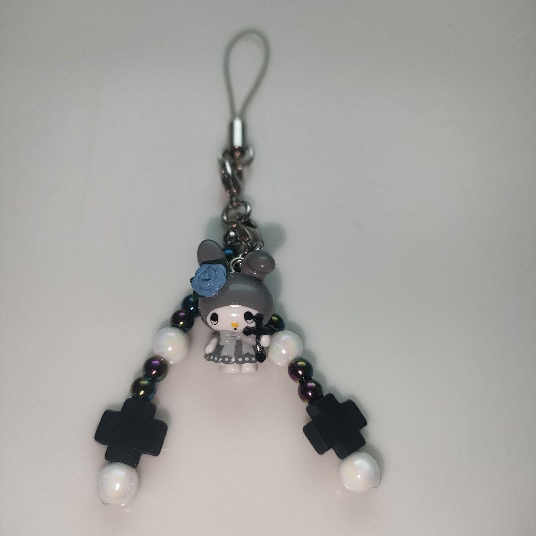 マイメロディ　ゴスロリータ　ストラップ