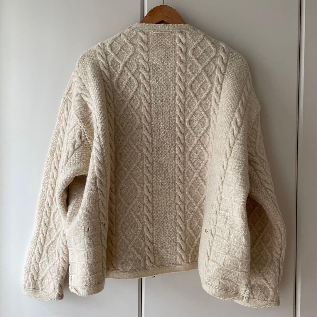 新品45R コットンシェットランドの908 セーター ナチュラル ¥74,800