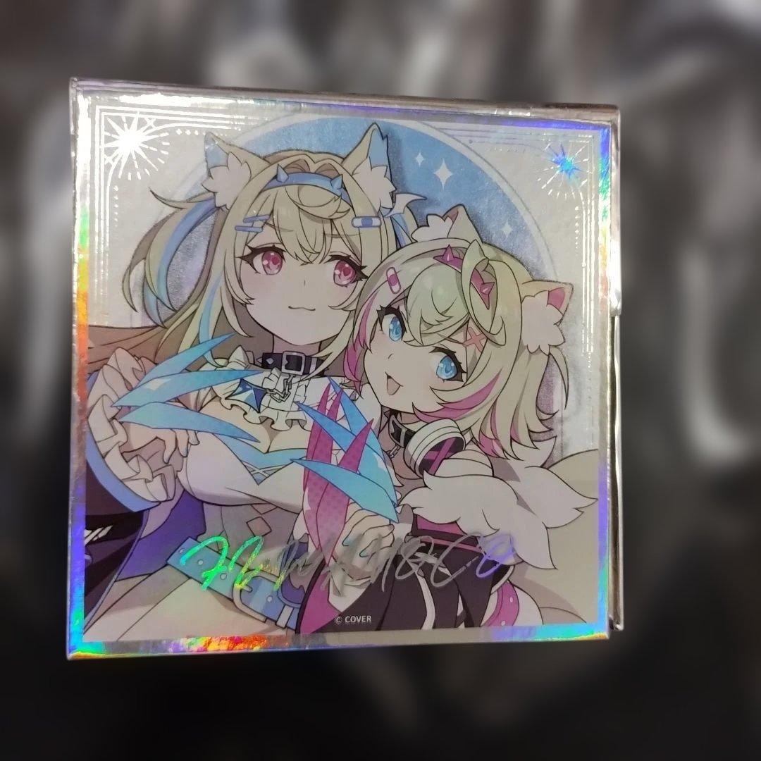 フワモコ ホロライブ 台湾限定 萌番 コラボカフェ 色紙 - メルカリ