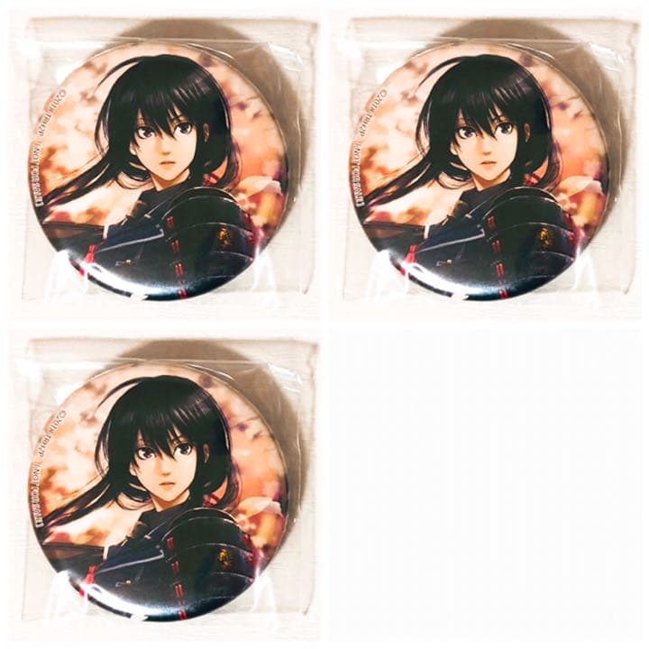 新品★刀剣乱舞【鯰尾藤四郎】EDイラスト缶バッジ★3点セット