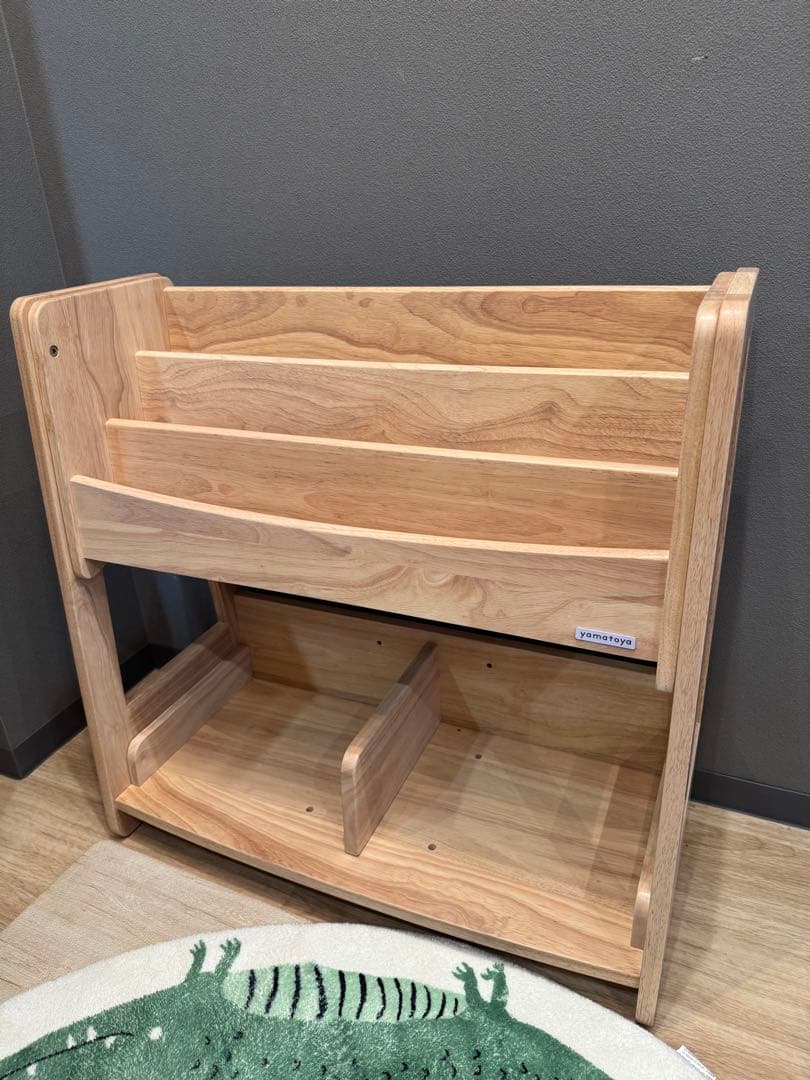 【美品】キッズブックシェルフ 本棚 norstaノスタ