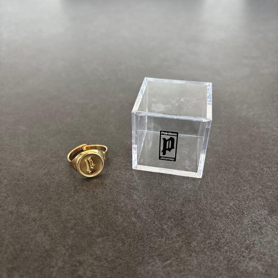Pointless Journey 指輪 ゴールド 箱付き - メルカリ