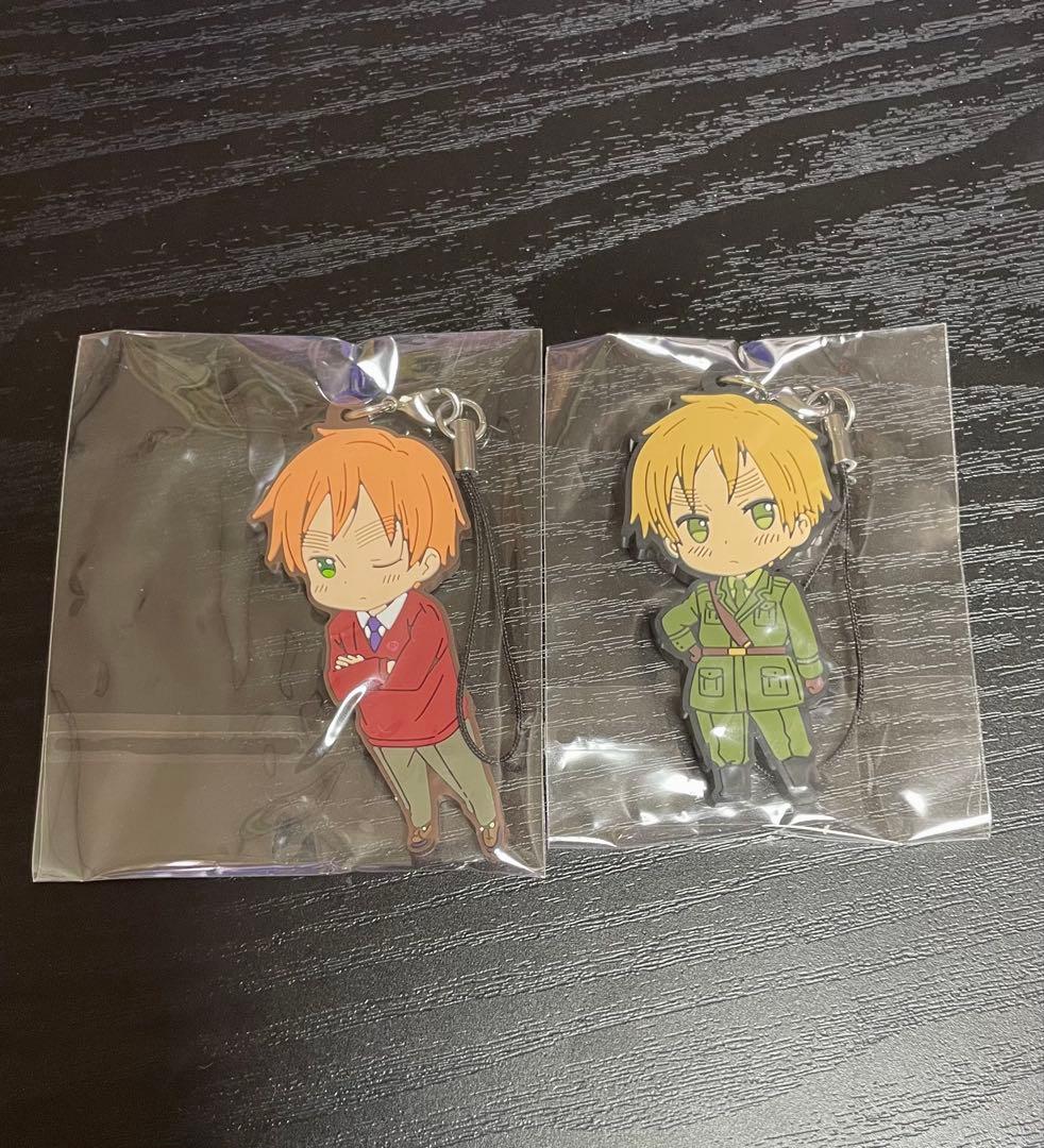 未使用】ヘタリア イギリス ラバーストラップ 2点セット - メルカリ