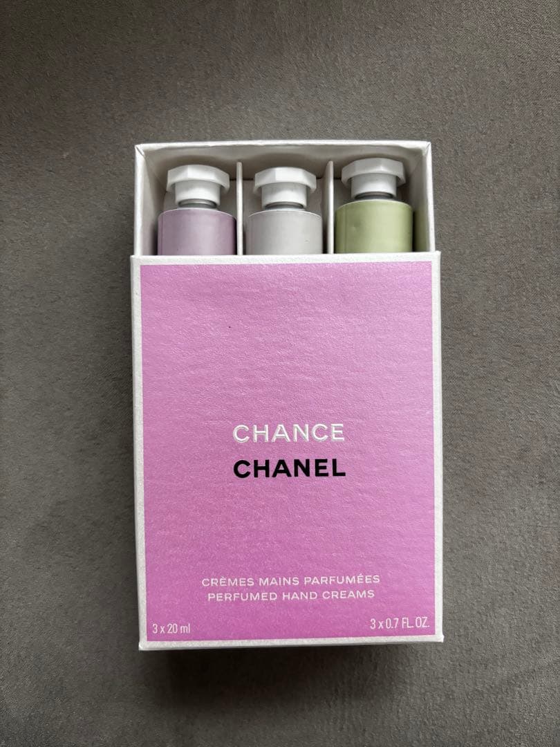 未使用】CHANEL チャンスクレームマンハンドクリーム ミラー巾着試供品