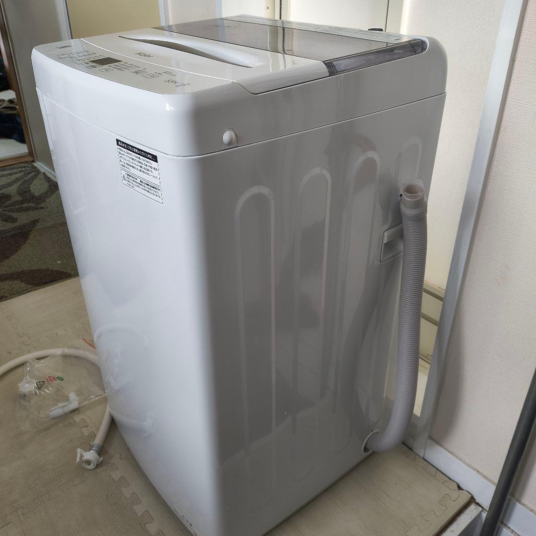 Haier 2024年製 5.5kg JW-U55MK 全自動洗濯機 送料込み - メルカリ