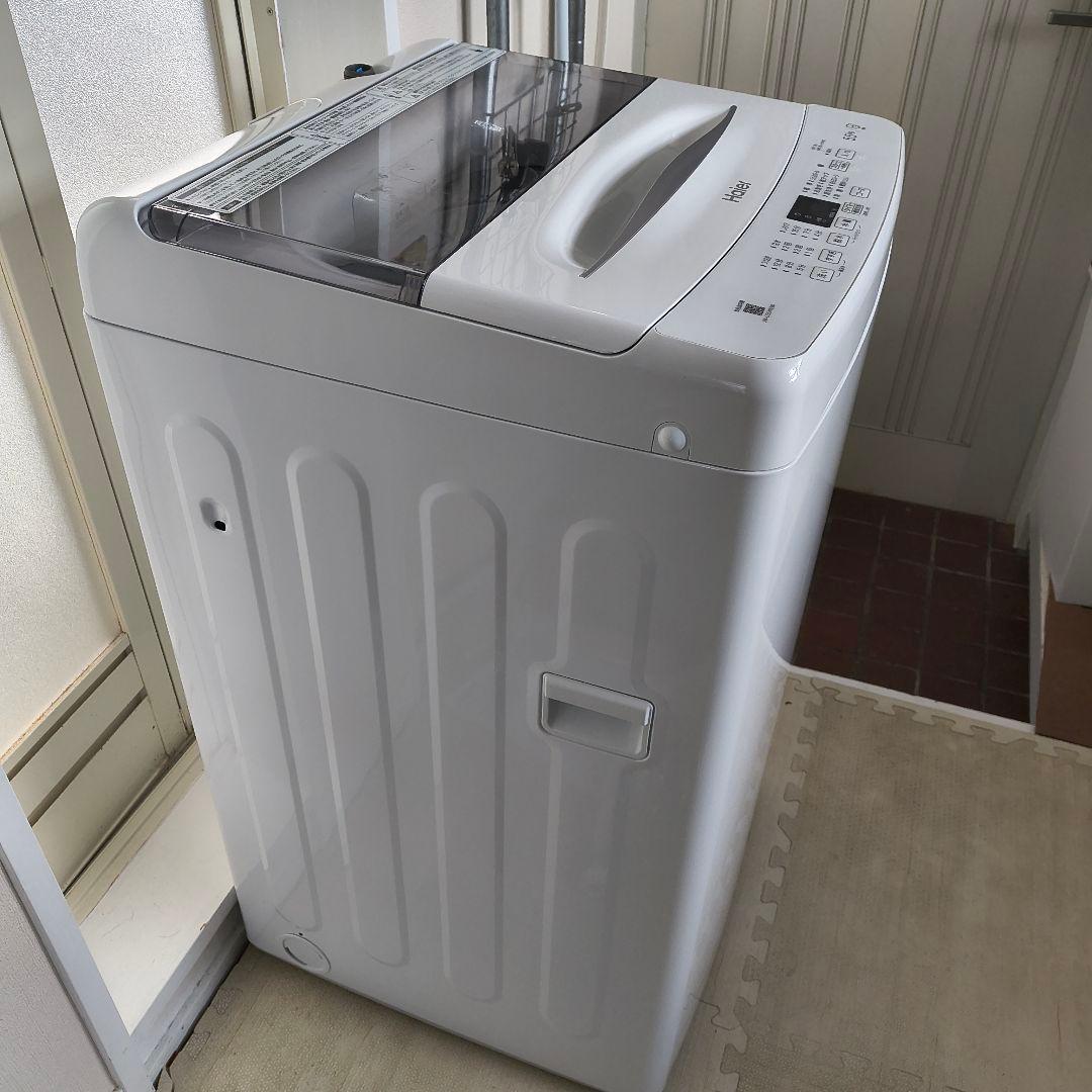 Haier 2024年製 5.5kg JW-U55MK 全自動洗濯機 送料込み - メルカリ