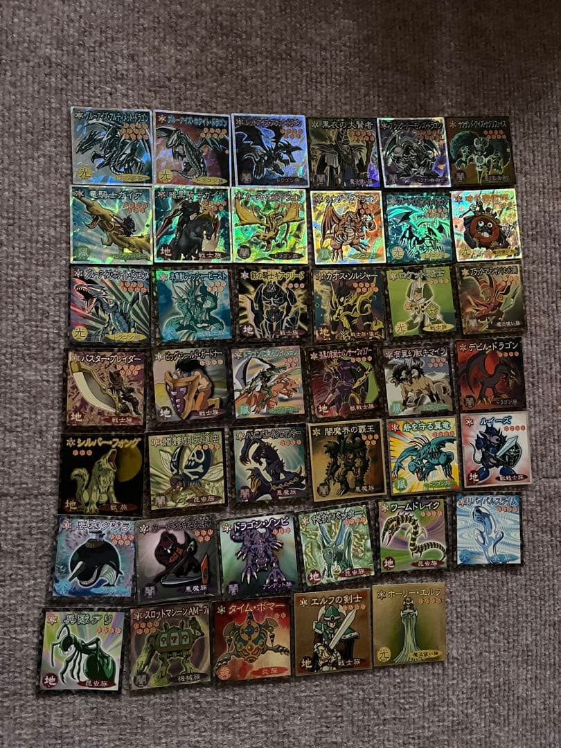 遊戯王 初期カード シール まとめ売り 385枚 - メルカリ