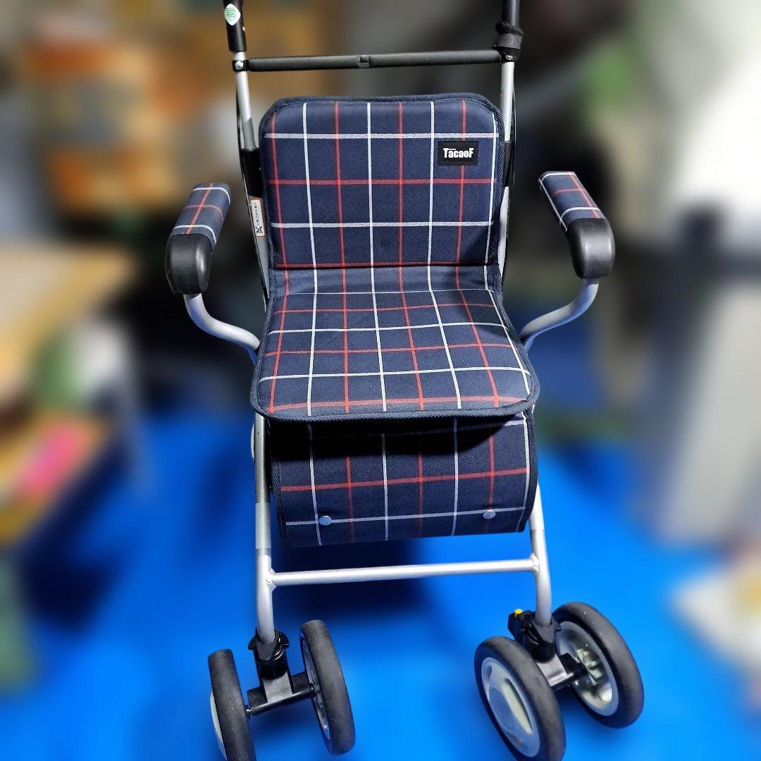 Titaof シルバーカー チェック柄 - メルカリ