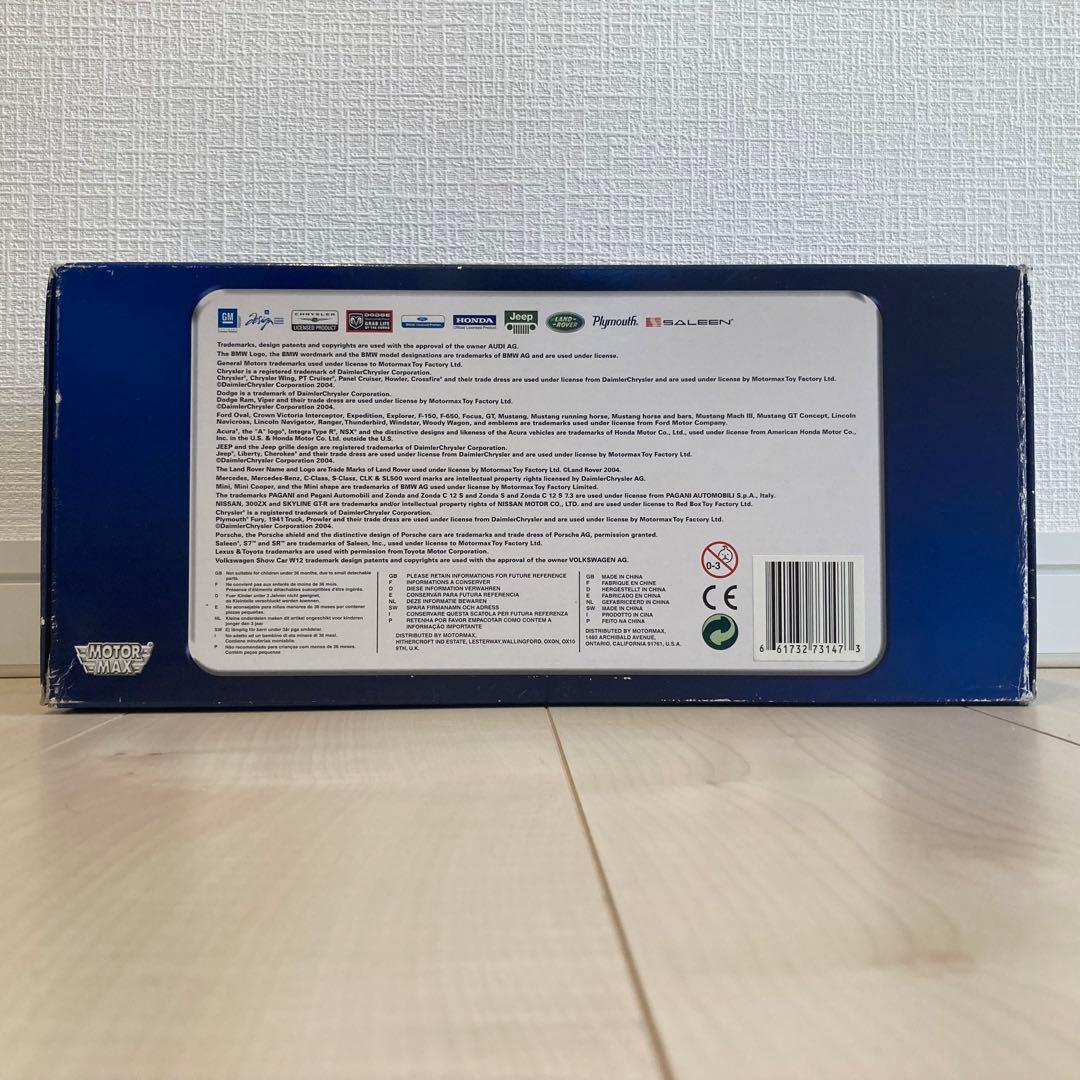 ネ*ロ様 レア！モーターマックス 1/18 パガーニ・ゾンダC12 - メルカリ