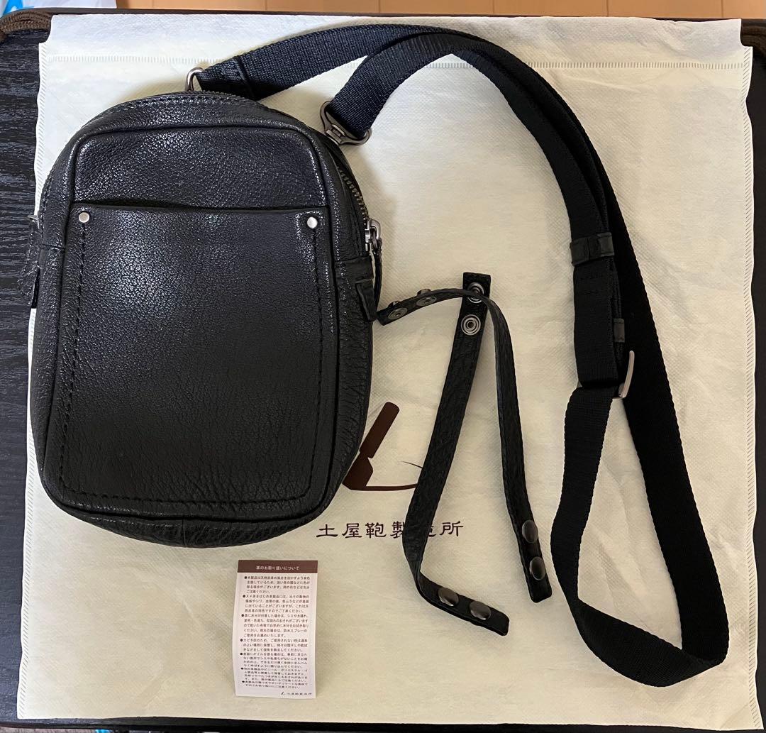 土屋鞄 セッション限定 バッファローブラック 2ウェイポシェット