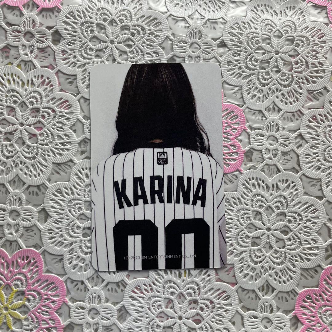 カリナ aespa 野球 Better Things ユニフォーム トレカ - メルカリ