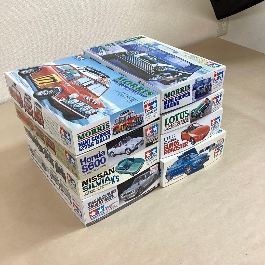 タミヤ 1/24 スポーツカーシリーズ 8個セット モーリス・ミニクーパー