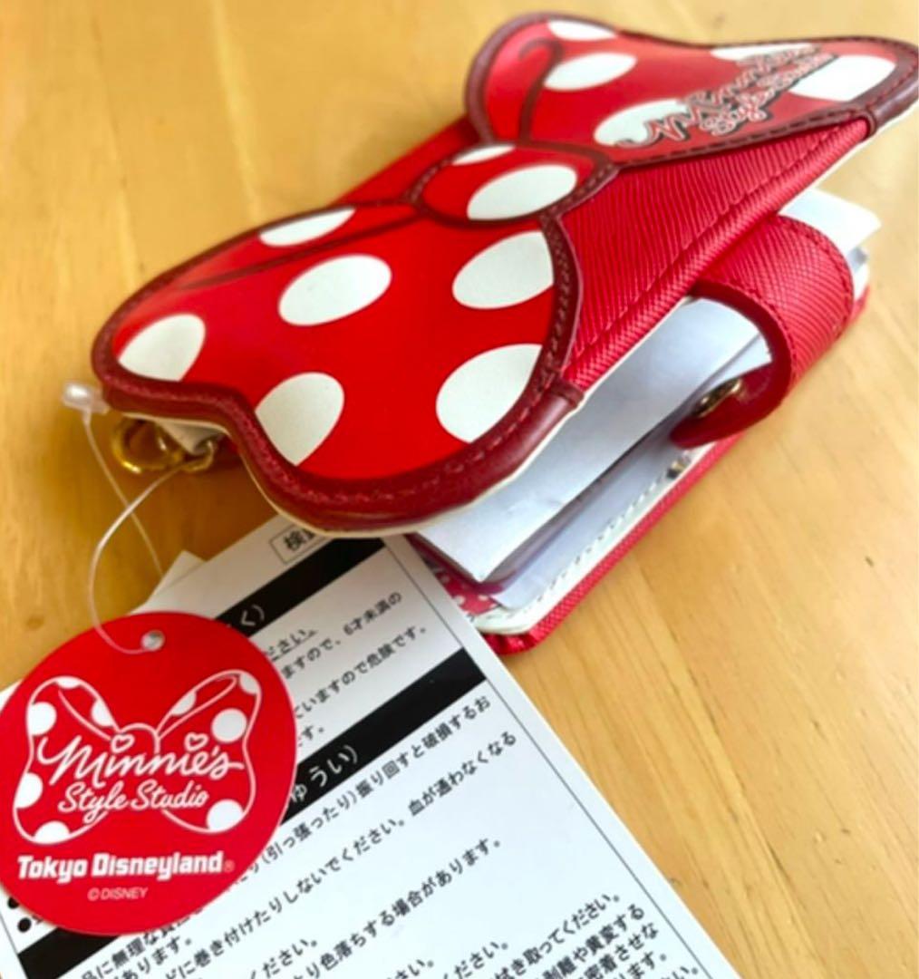 新品タグ付き ミニー スタイルスタジオ パスケース カードケース