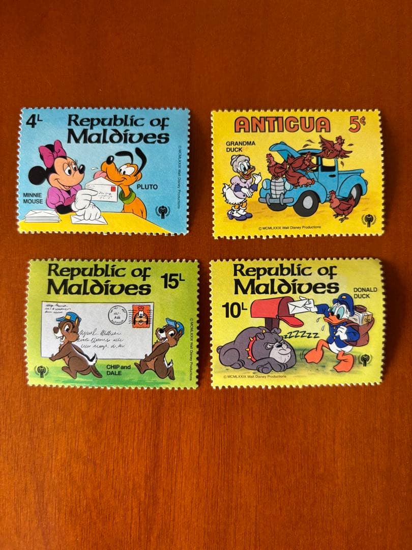 ディズニー 海外切手 28枚【未使用品】 - メルカリ