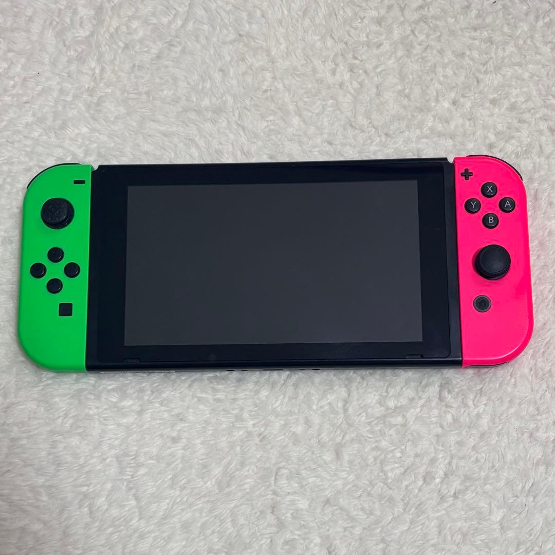 Nintendo Switch グリーン/ピンク本体
