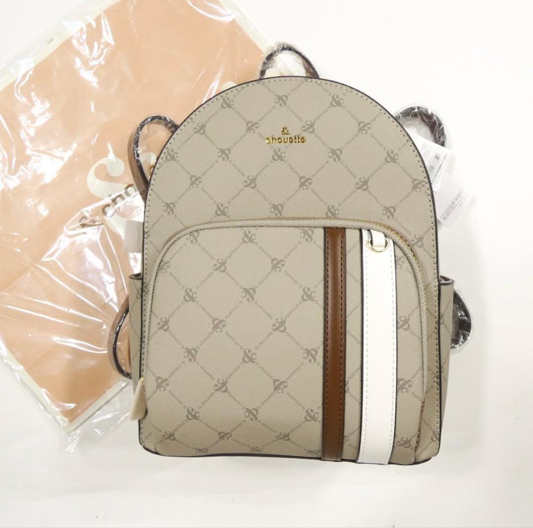 未使用 ＆ chouette モノグラム リュック レディース カジュアル
