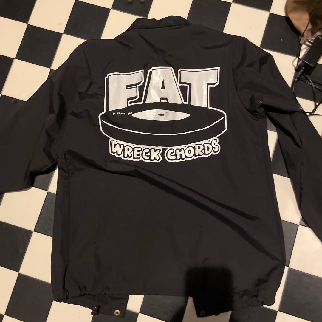 FAT Wreck Chords オフィシャル コーチジャケット XS 黒 - メルカリ
