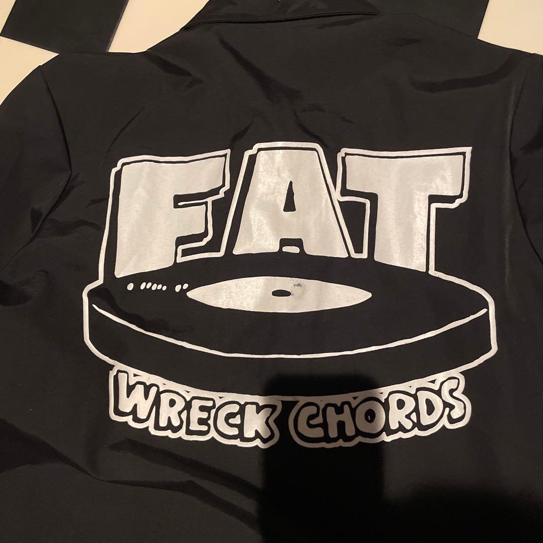 FAT Wreck Chords オフィシャル コーチジャケット XS 黒 - メルカリ
