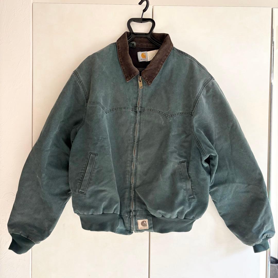 Carhartt 古着ジャケット グリーン