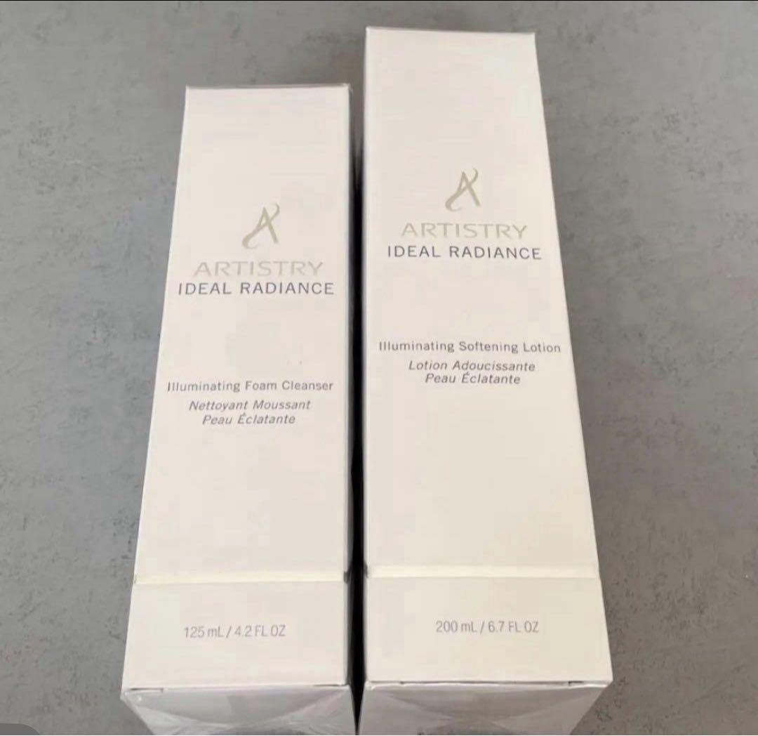 アムウェイ　アーティストリー　イデアルラディアンス　化粧水　洗顔フォーム　美白