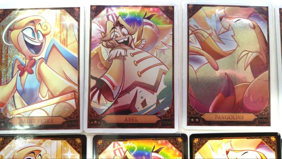 アベル FOIL、アダム他 天国勢トレカまとめ売り15枚 ハズビンホテル