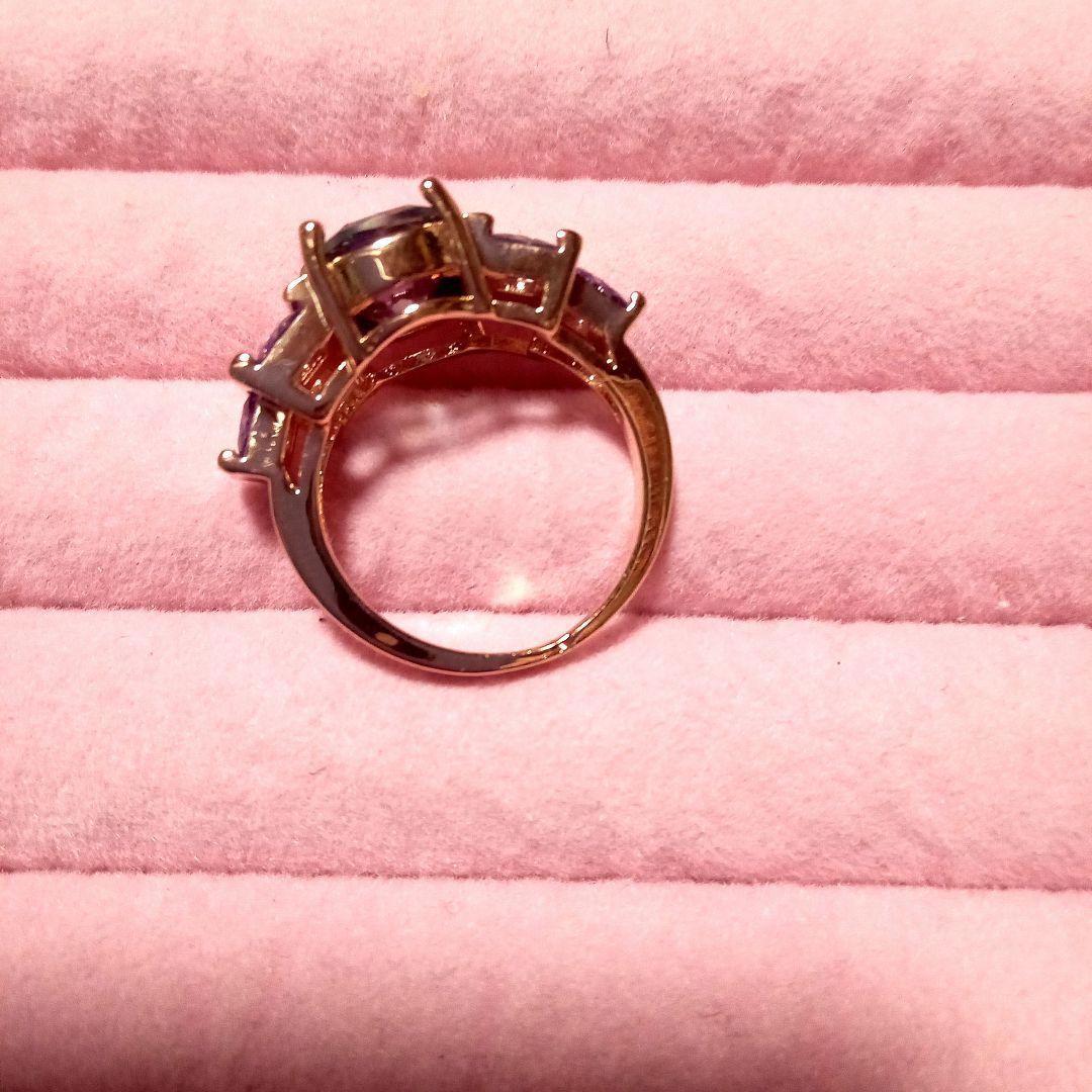 断捨離 グリーンオーバルカットリング 16号 - メルカリ