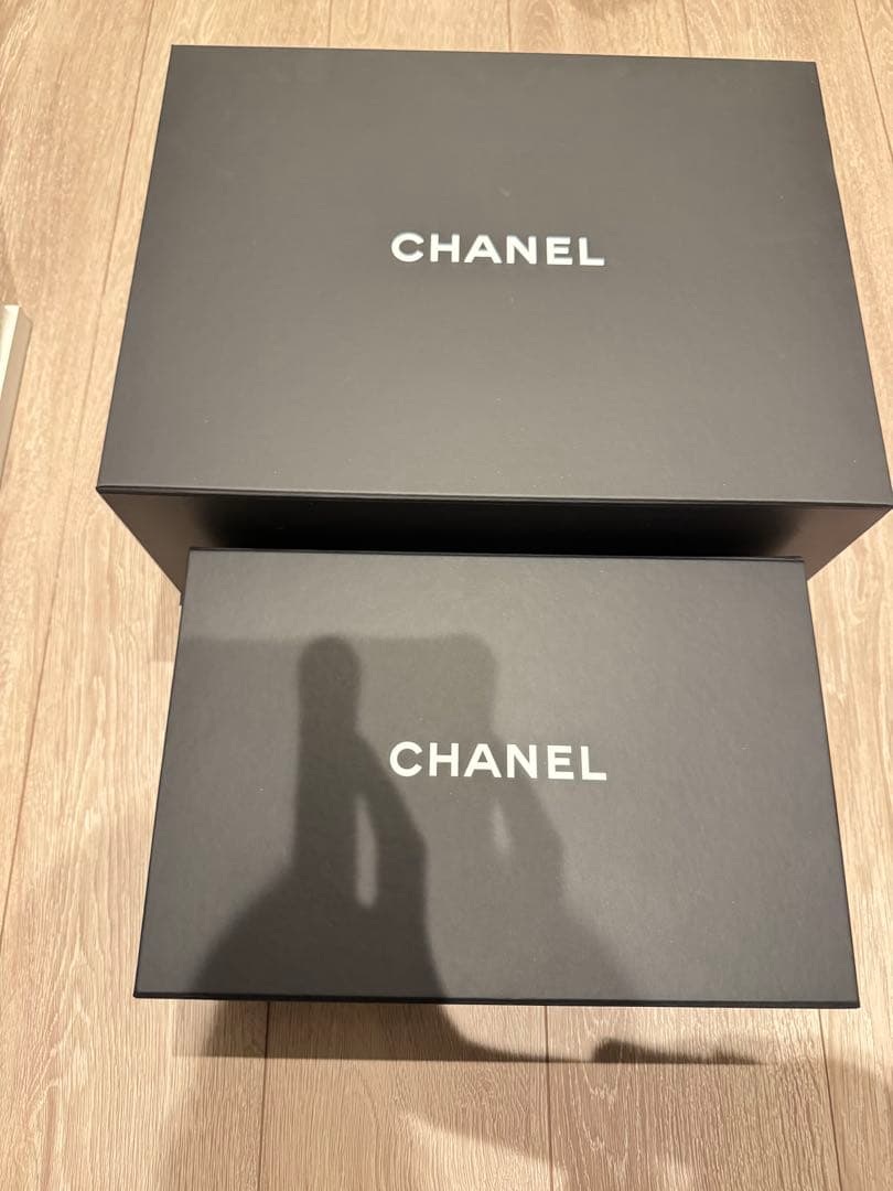 CHANELシャネル ギフト空箱 大・小2コセット　マグネット式