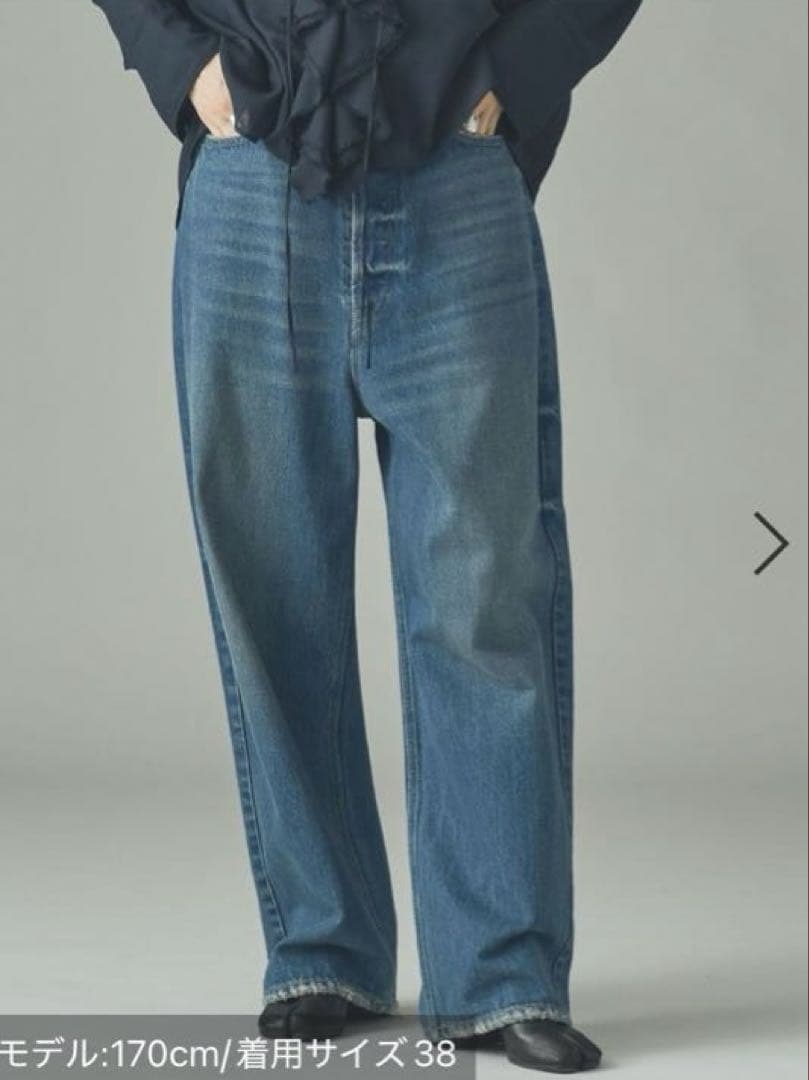 【美品✨】Curensology 〈&RC〉ワイドルーズデニムパンツ