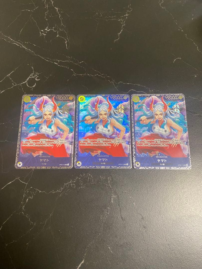 ヤマト：フラッグシップバトル 2024年7月 ベスト8記念品 SR ３枚