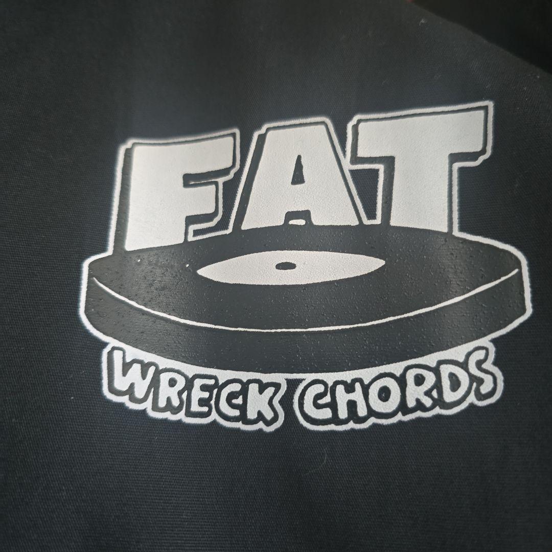FAT WRECK CHORDS コーチジャケット ブラック 希少XXL - メルカリ