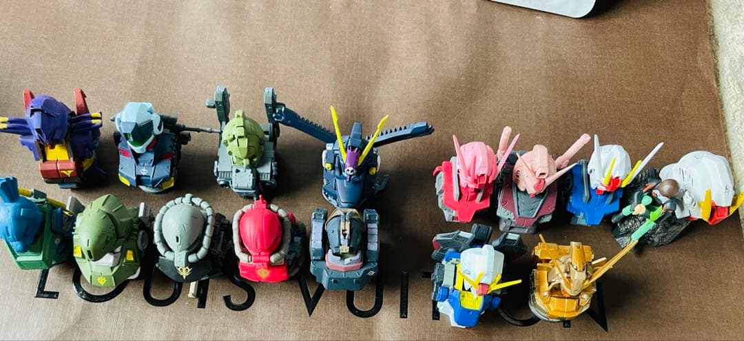 機動戦士ガンダムヘッド　フィギュアセット