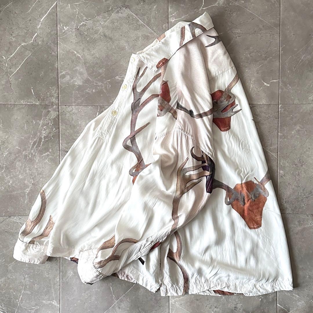 TIGHTBOOTH × JIRO KONAMI プルオーバーシャツ プリント