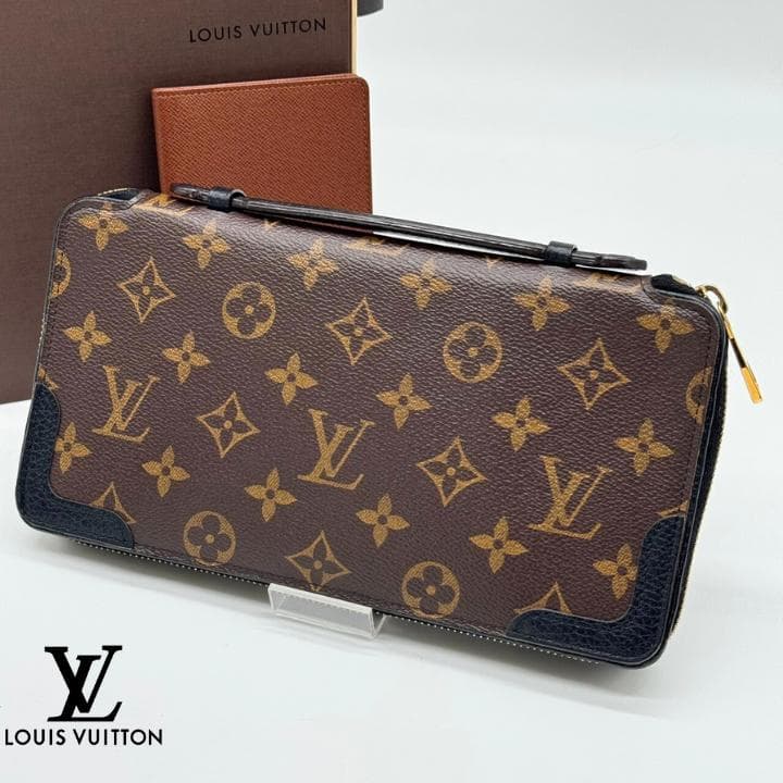 【極美品】ルイヴィトン モノグラム デイリーオーガナイザー 長財布 ノワール 楽天市場】【財布】LOUIS VUITTON ルイ ヴィトン モノグラム デイリー