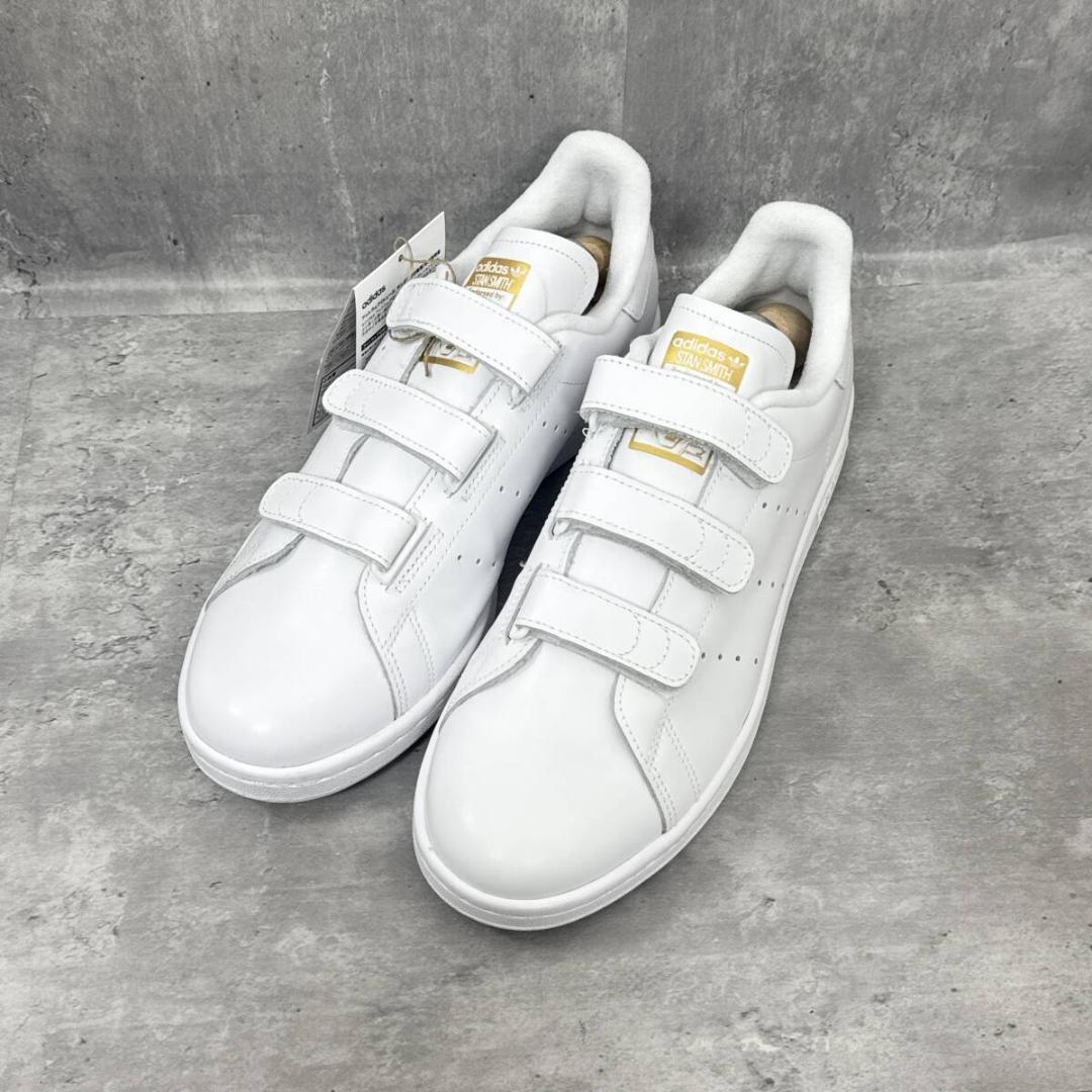 新品 アディダス スタンスミス 27.5cm ベルクロ スニーカー レザー