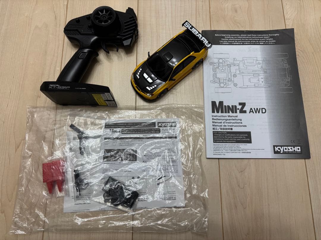 京商ミニッツ MINI-Z AWD スバル　インプレッサ　中古