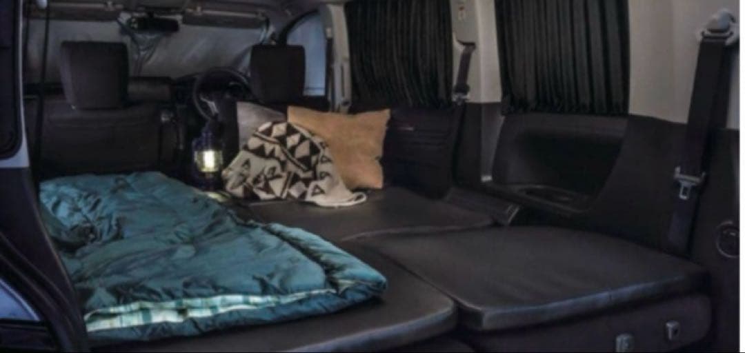 三菱純正 デリカ D-5 サンシェード クッションセット 車中泊