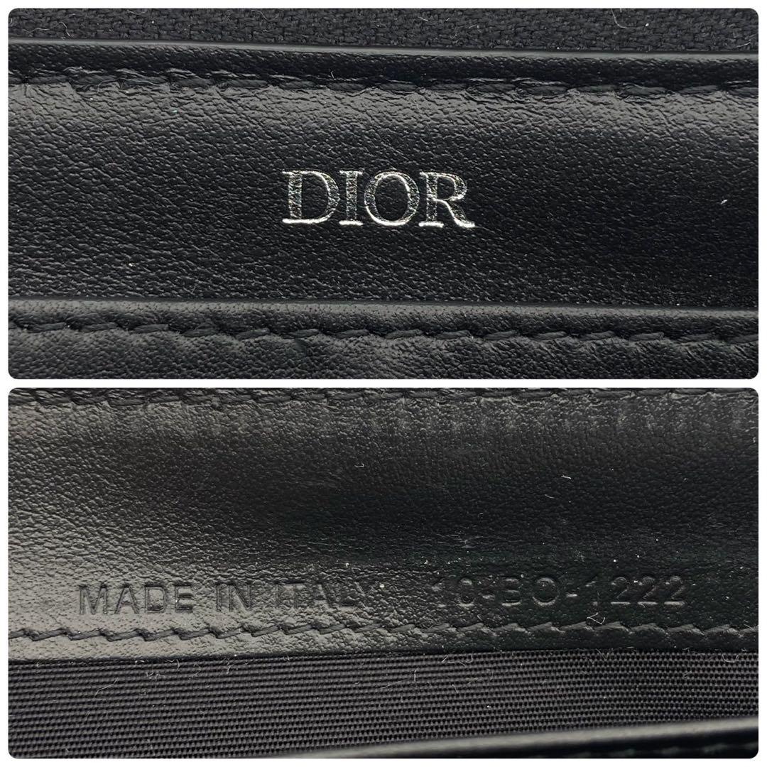 超極美品○ ディオール 長財布 ラウンドファスナー トロッター