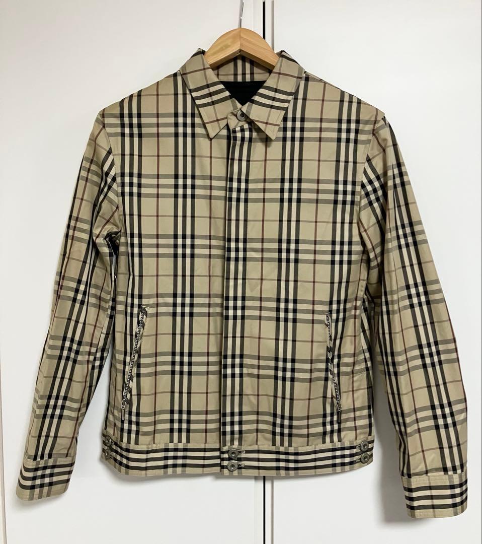 BURBERRY BLACK LABEL のノバチェック柄ジャケット　送料無料