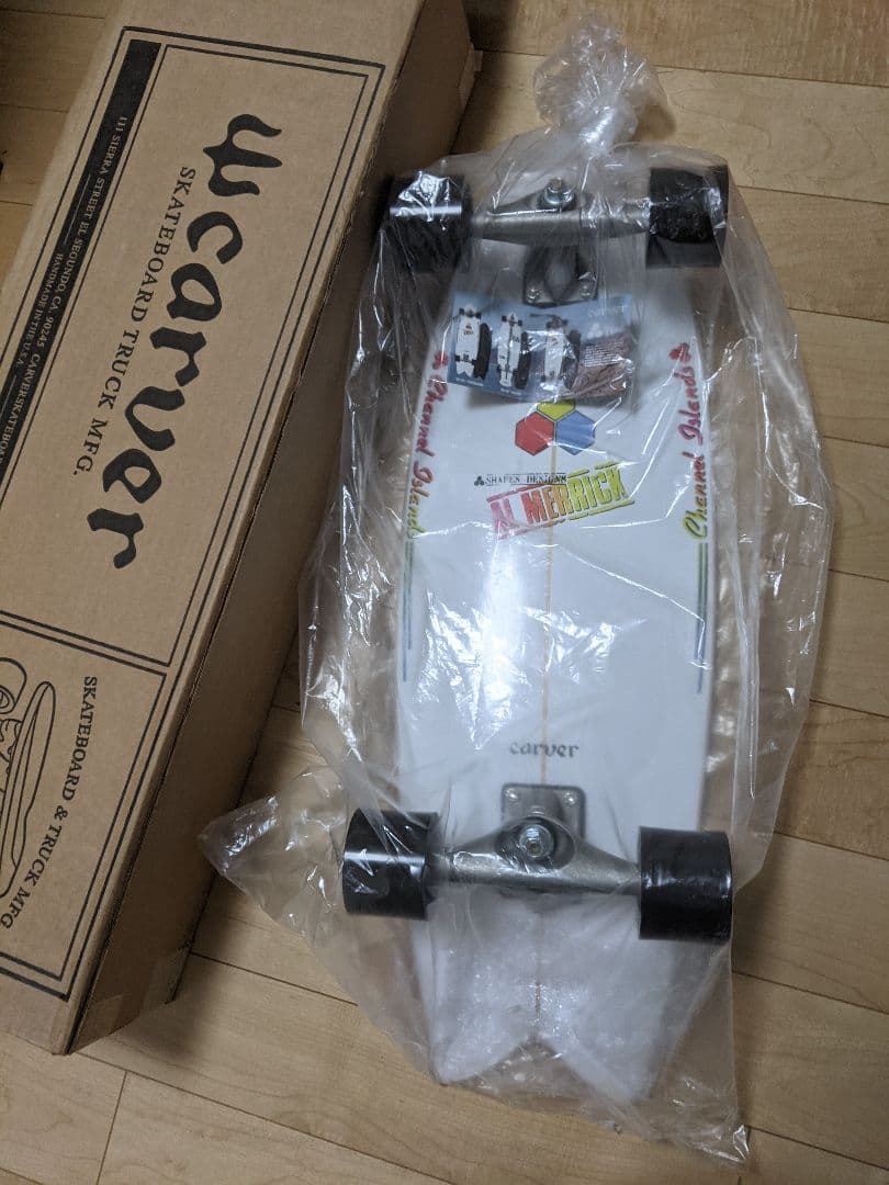 新品未使用カーバー29.25 CI FISHBEARDアルメリックサーフスケート