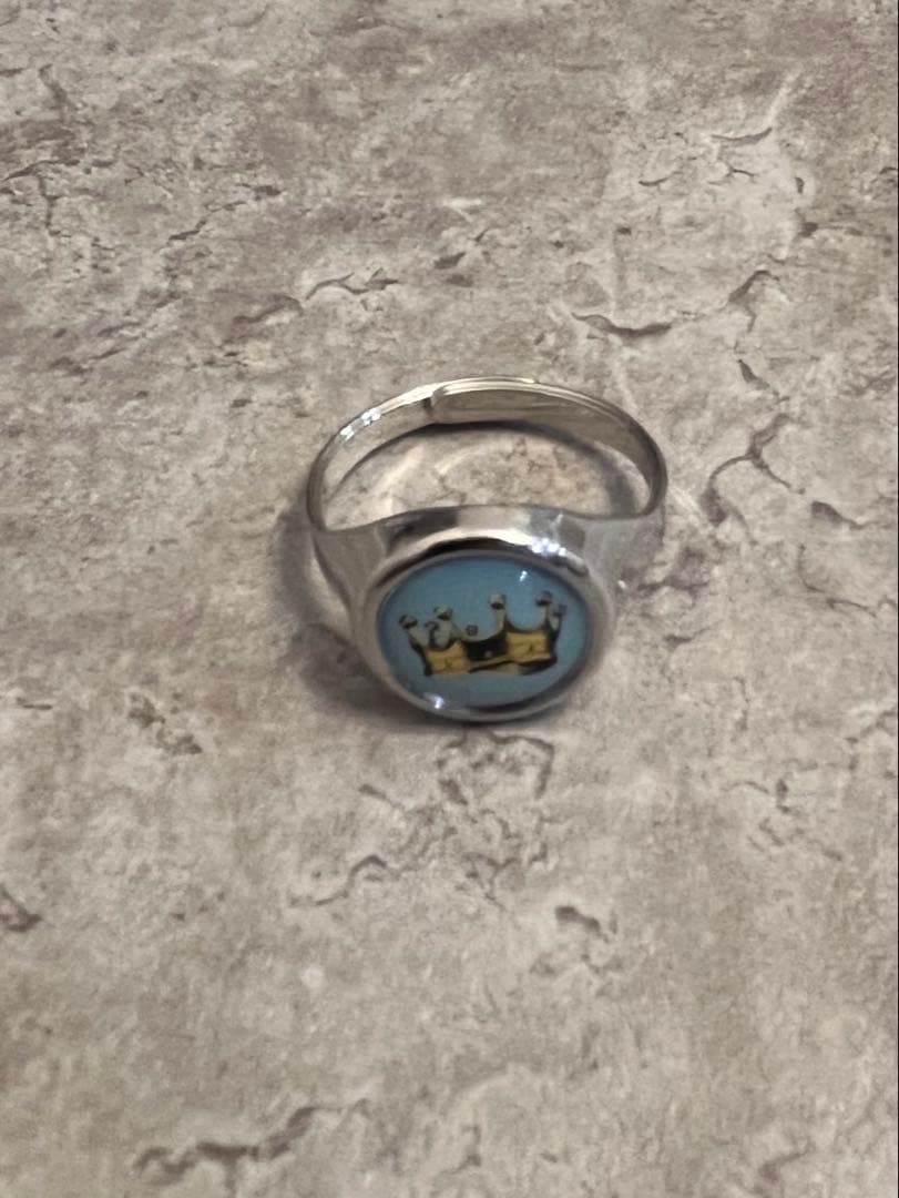 ポイントレスジャーニー　リング　ブルークラウン　pointless Joumey