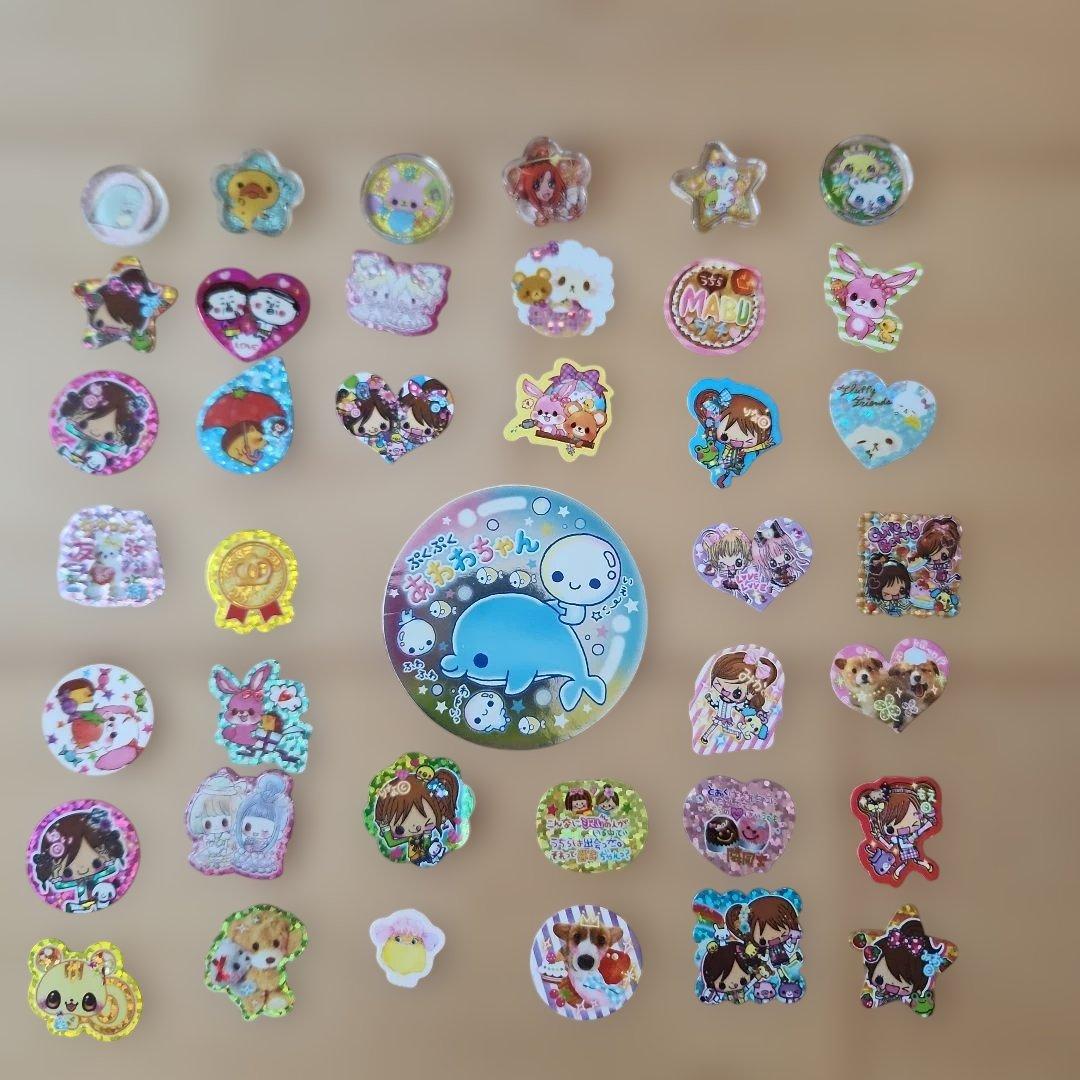 平成レトロ 当時物 フレークシール - メルカリ