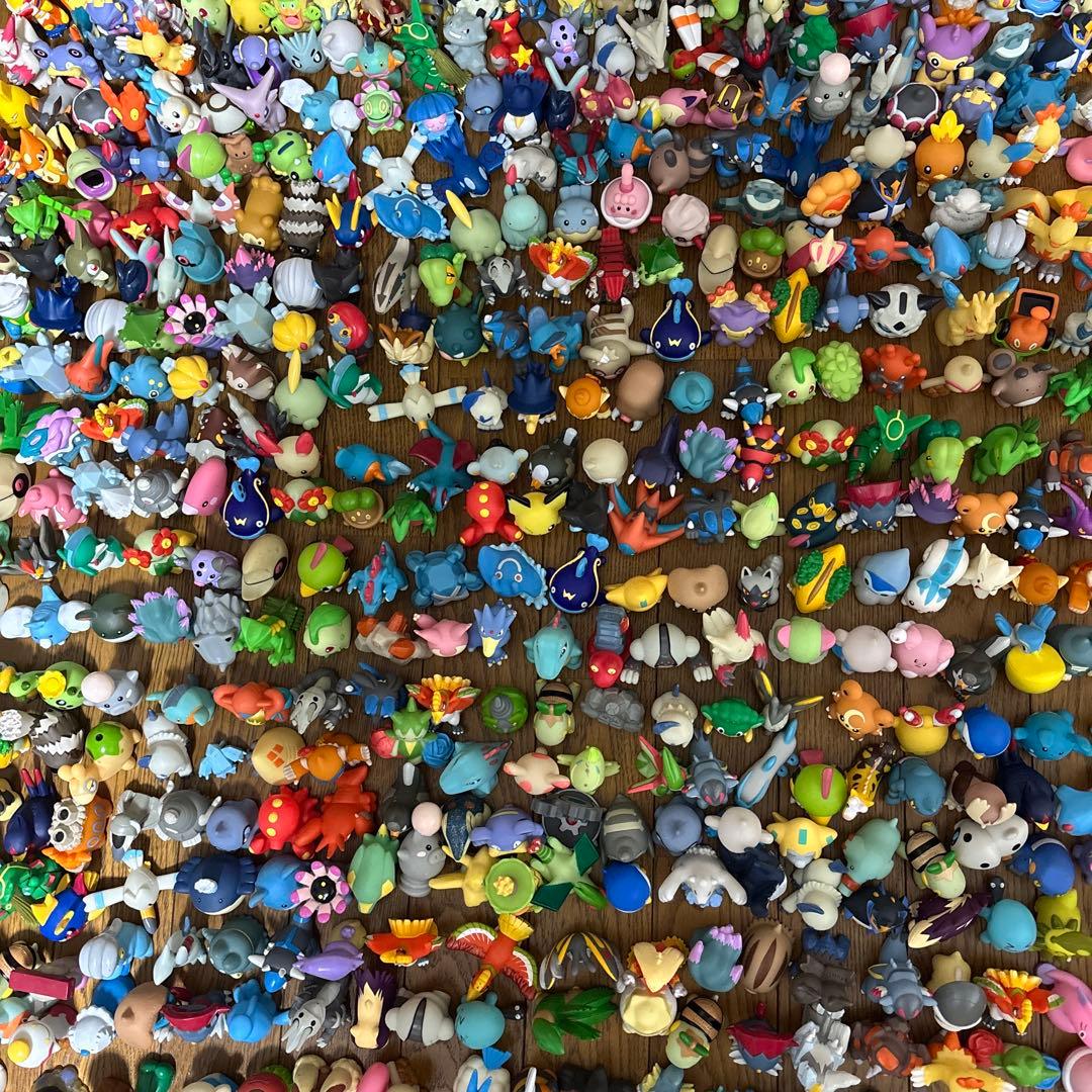 【約520匹】 【激安】 ポケモンキッズ　クリア　指人形　フィギュア　モンコレ