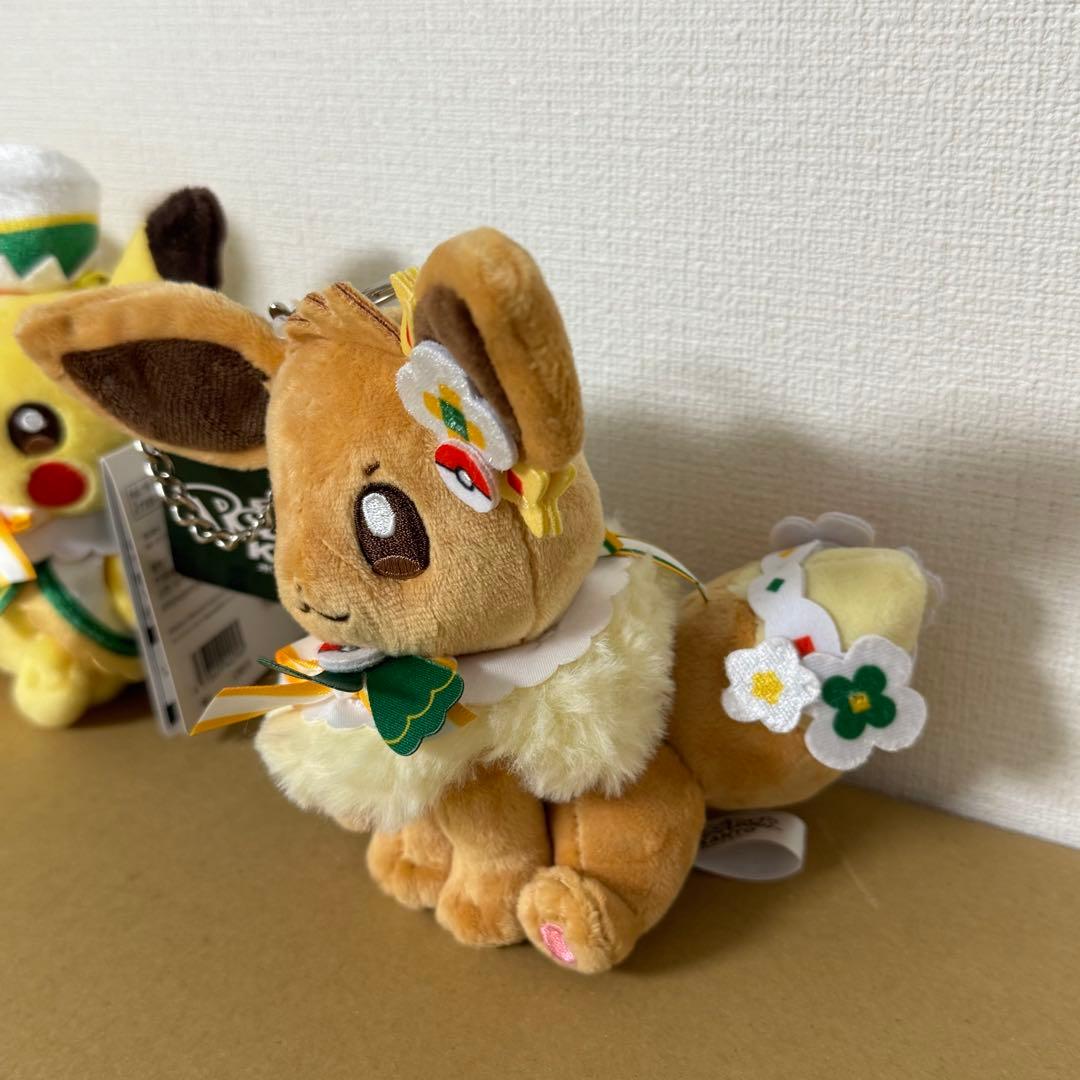 ポケパークカントー カーニバル衣装 ピカチュウ イーブイ マスコット 2