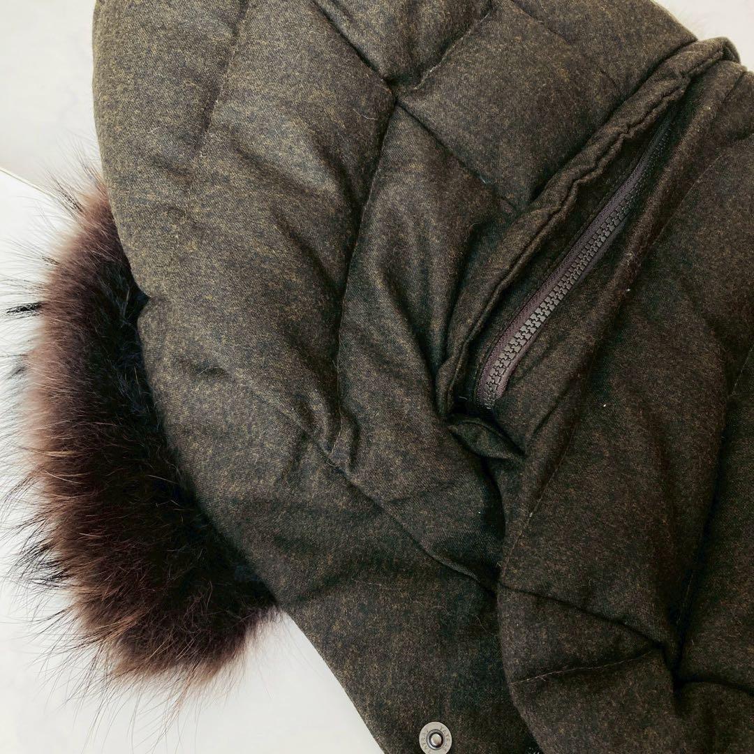 極美品✨️タトラス ラビアナ ダウンコート ダークブラウン サイズ01