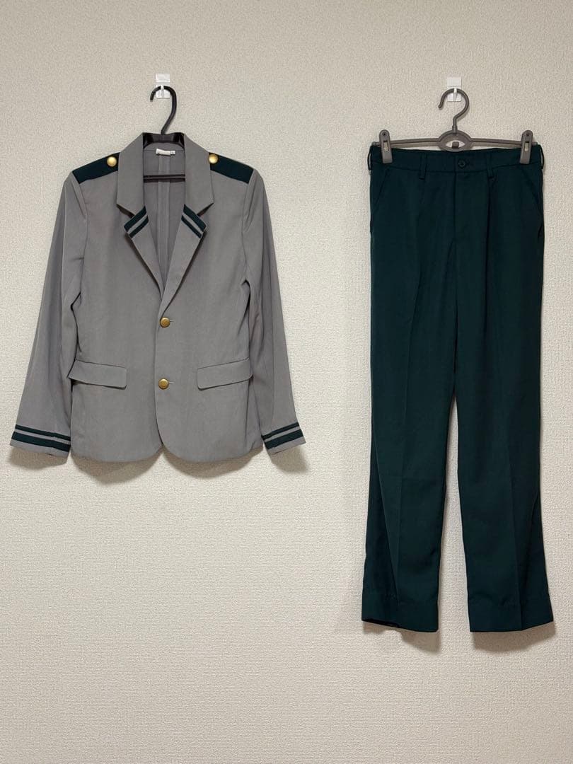 僕のヒーローアカデミア　雄英高校制服　男子制服　Lサイズ　ACOS製　コスプレ ヒロアカ」雄英高校夏服のシャツが登場、大きめトートバッグも一緒に