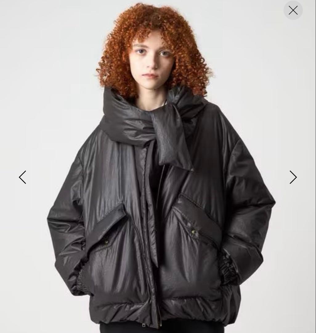 6 ROKU ダウンフーディージャケット ブラック 38サイズ BEAUTY&YOUTH UNITED ARROWS｜<6(ROKU)>ダウン フーディー ジャケット