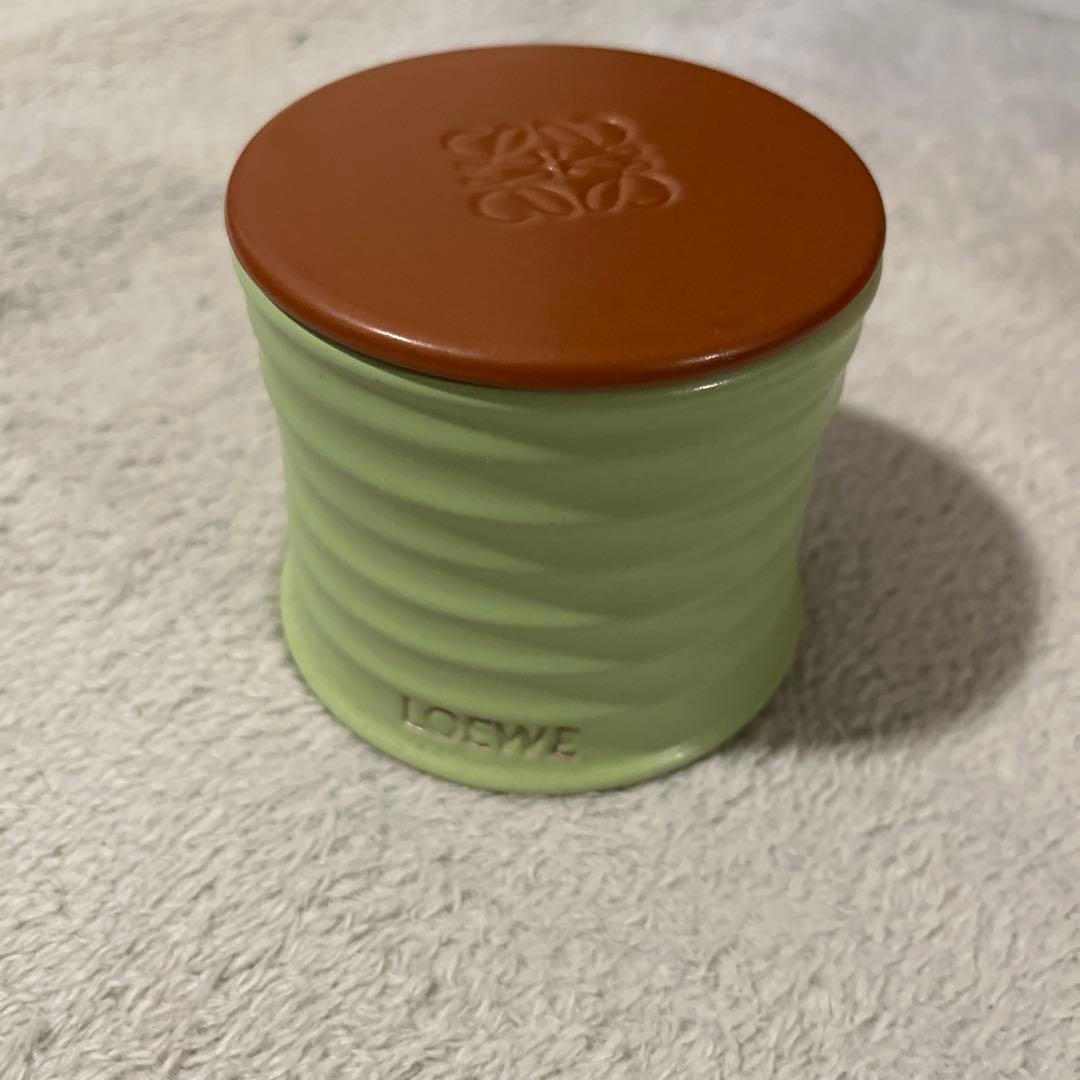蓋付き　LOEWE キャンドル　きゅうり