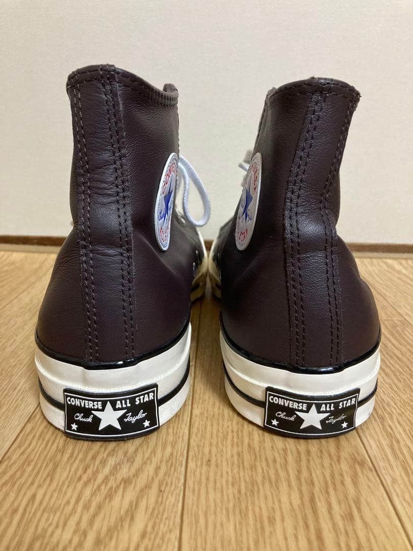 Converse ct70 ブラウン レザー 27.5cm ハイカット
