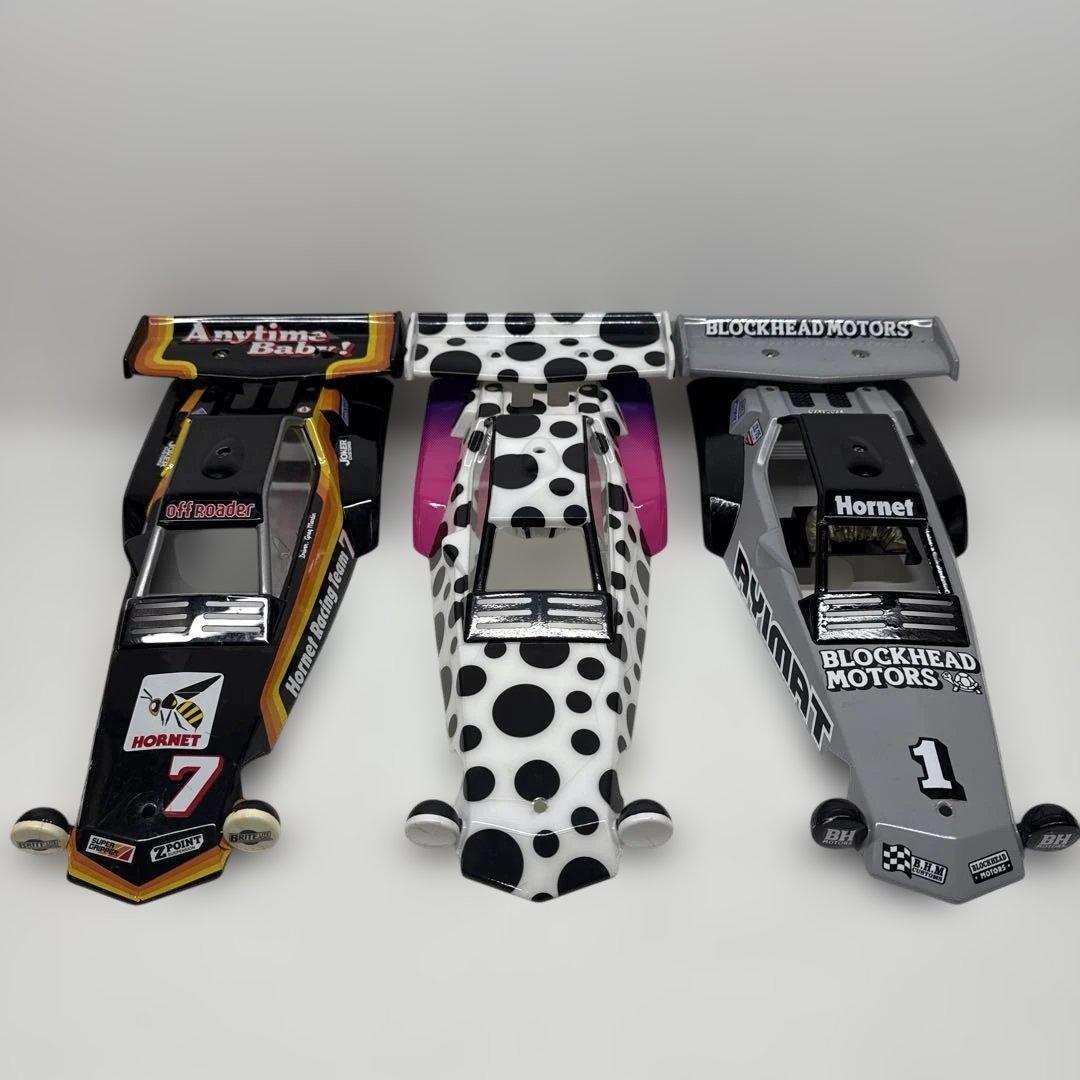 ラジコン ボディ 3点 セット タミヤ ホーネット ブロックヘッドモータース